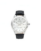LTH026 - Rolex Leather Strap Watch – Refined Luxury for Men