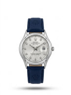LTH026 - Rolex Leather Strap Watch – Refined Luxury for Men