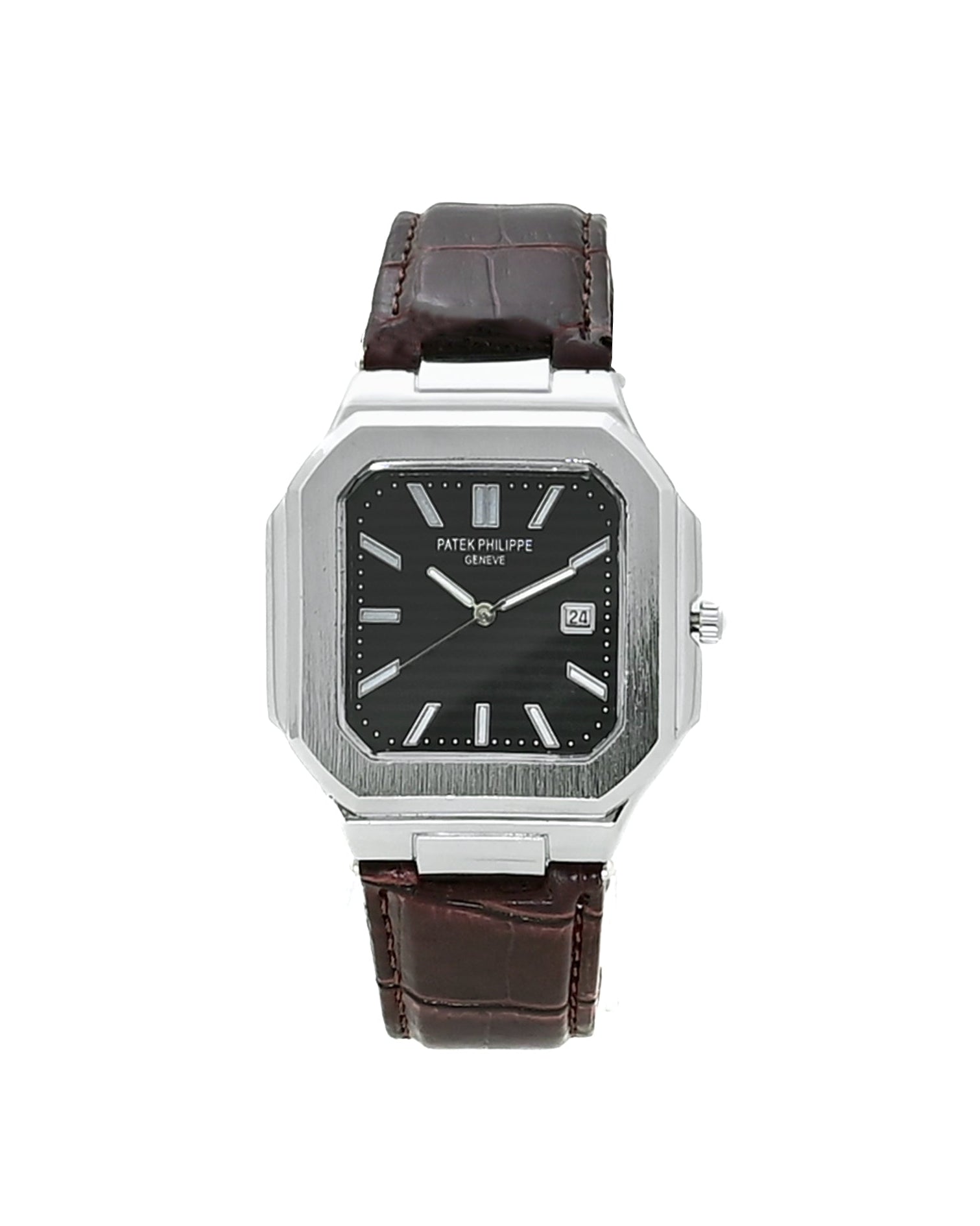 LTH028 - Patek Philippe Classic Leather Strap Watch – Premium Look for Men