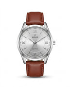 LTH032 - Rolex Leather Strap Watch ñ Refined Luxury for Men