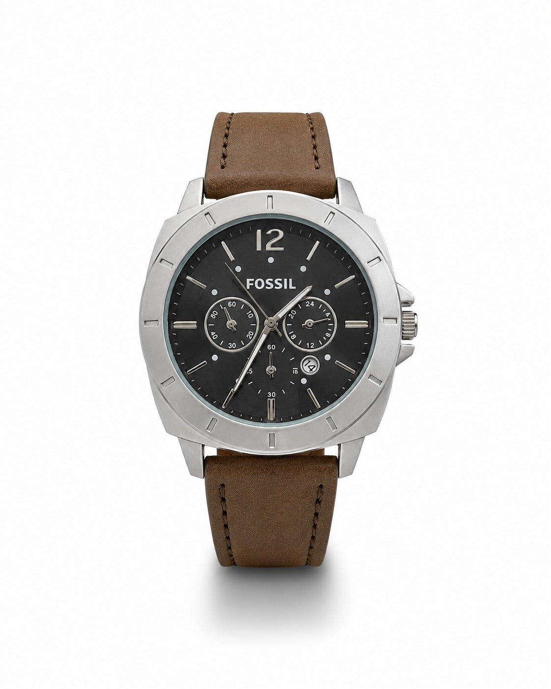 M-LTH055 - Fossil Premium Leather Watch – Iconic Design & Modern Classic for Men