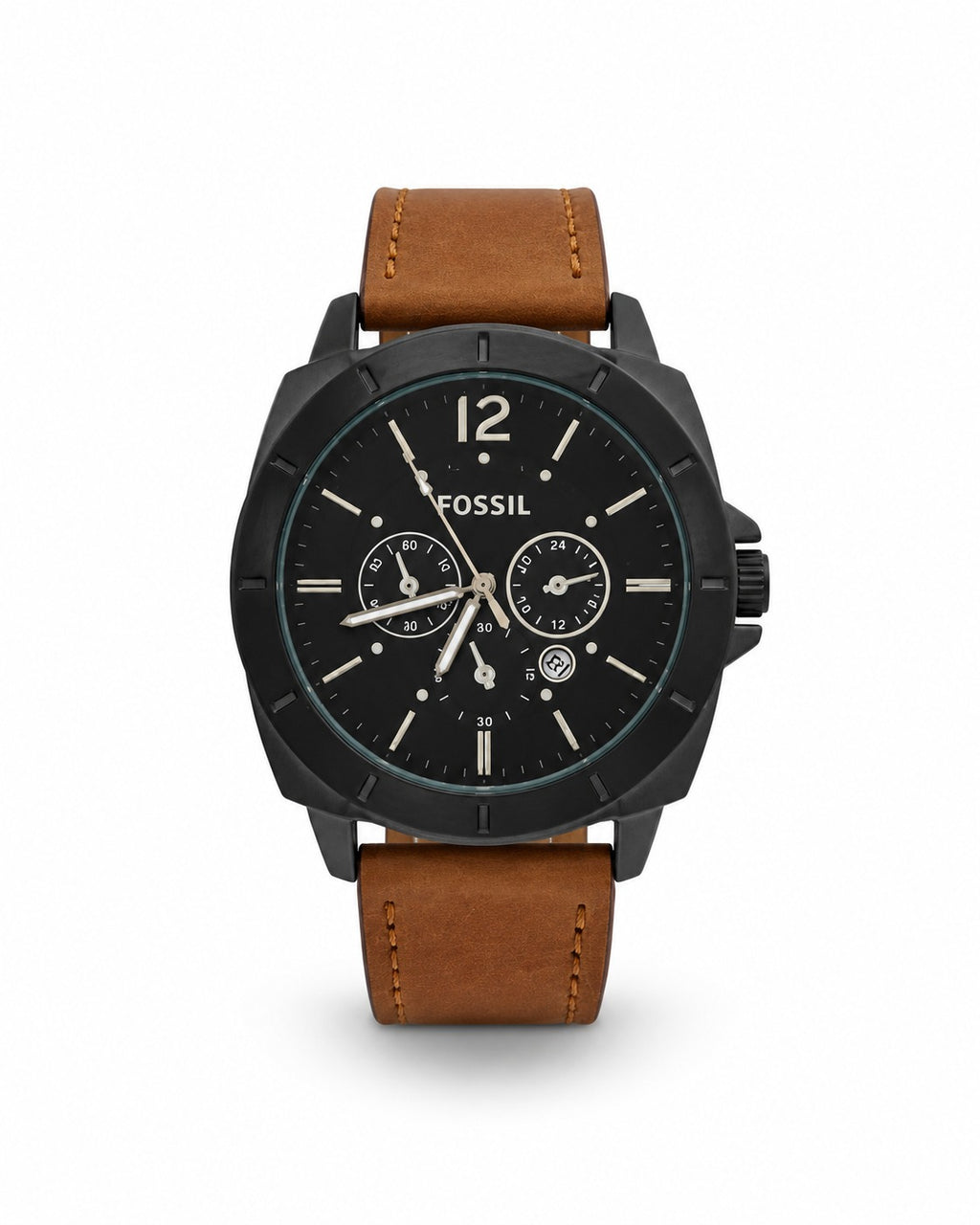 M-LTH055 - Fossil Premium Leather Watch – Iconic Design & Modern Classic for Men