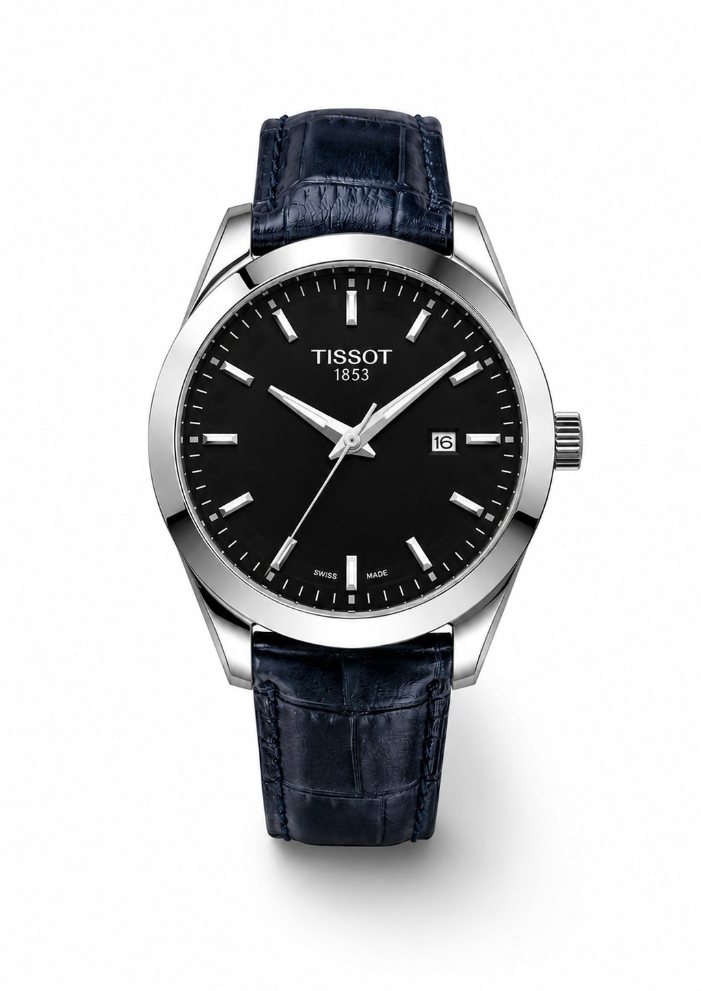 M-LTH056 - Tissot Classic Leather Strap Watch – Refined Style for Men