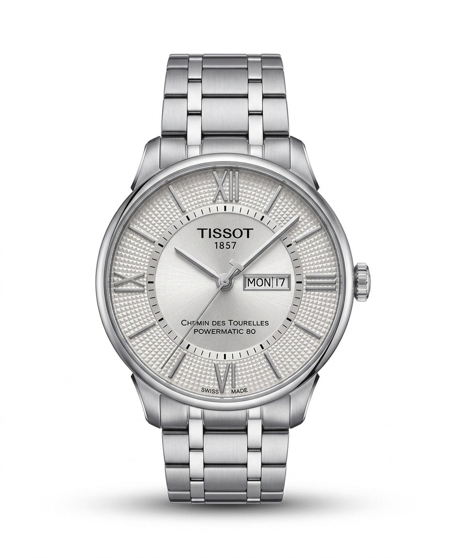 MTL035 - Tissot Premium Steel Watch – Modern & Sophisticated for Men