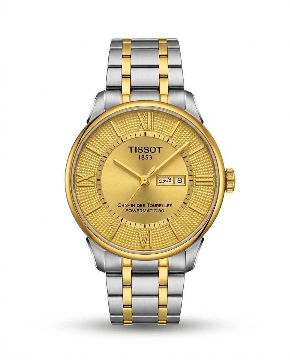 MTL035 - Tissot Premium Steel Watch – Modern & Sophisticated for Men