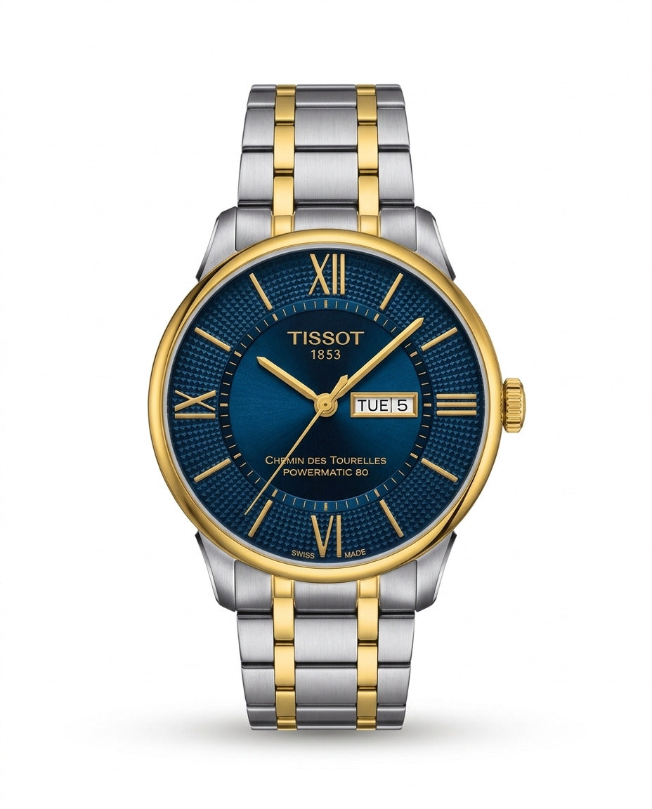 MTL035 - Tissot Premium Steel Watch – Modern & Sophisticated for Men
