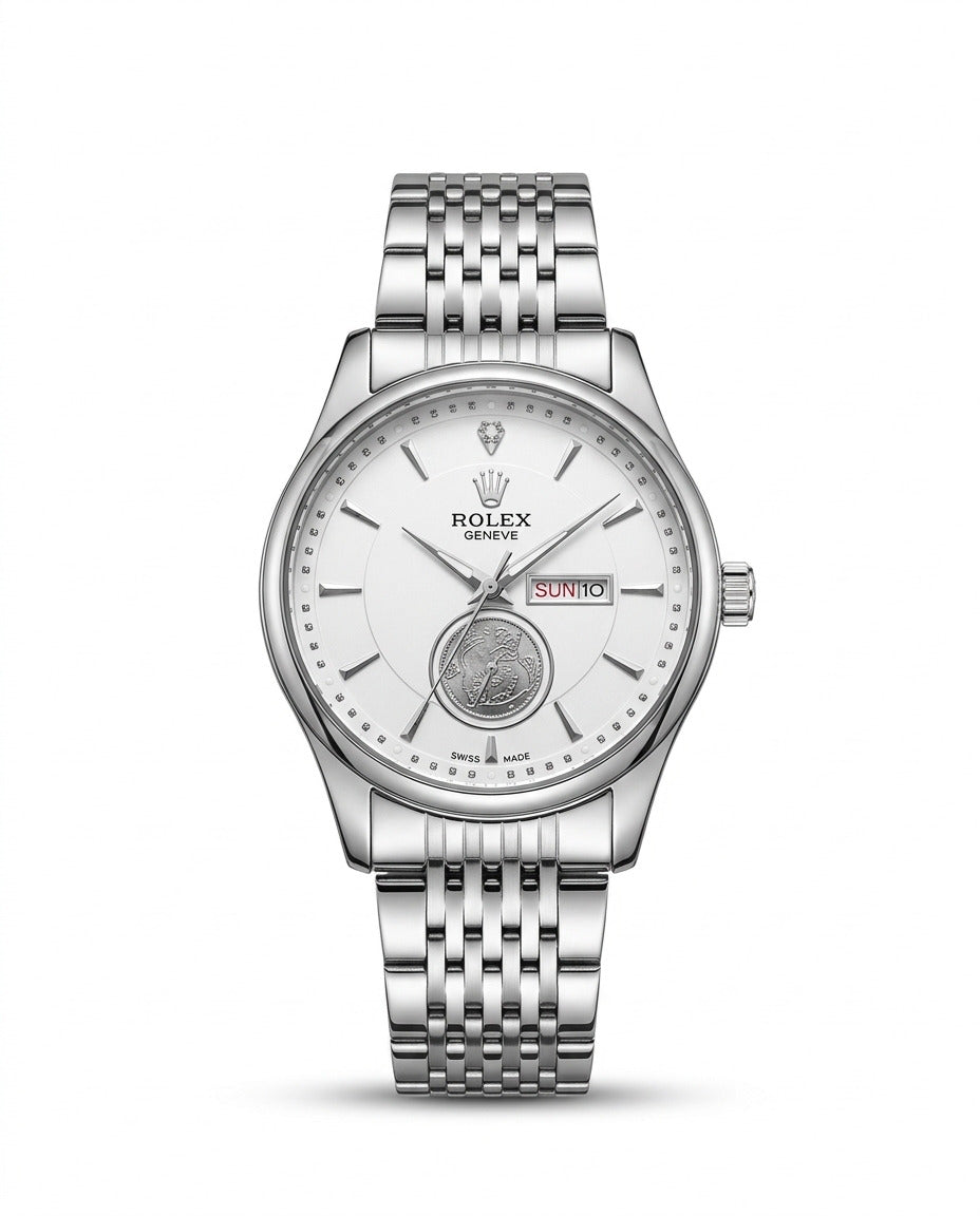 MTL036 - Rolex Luxury Stainless Steel Watch – Elegant Design for Men