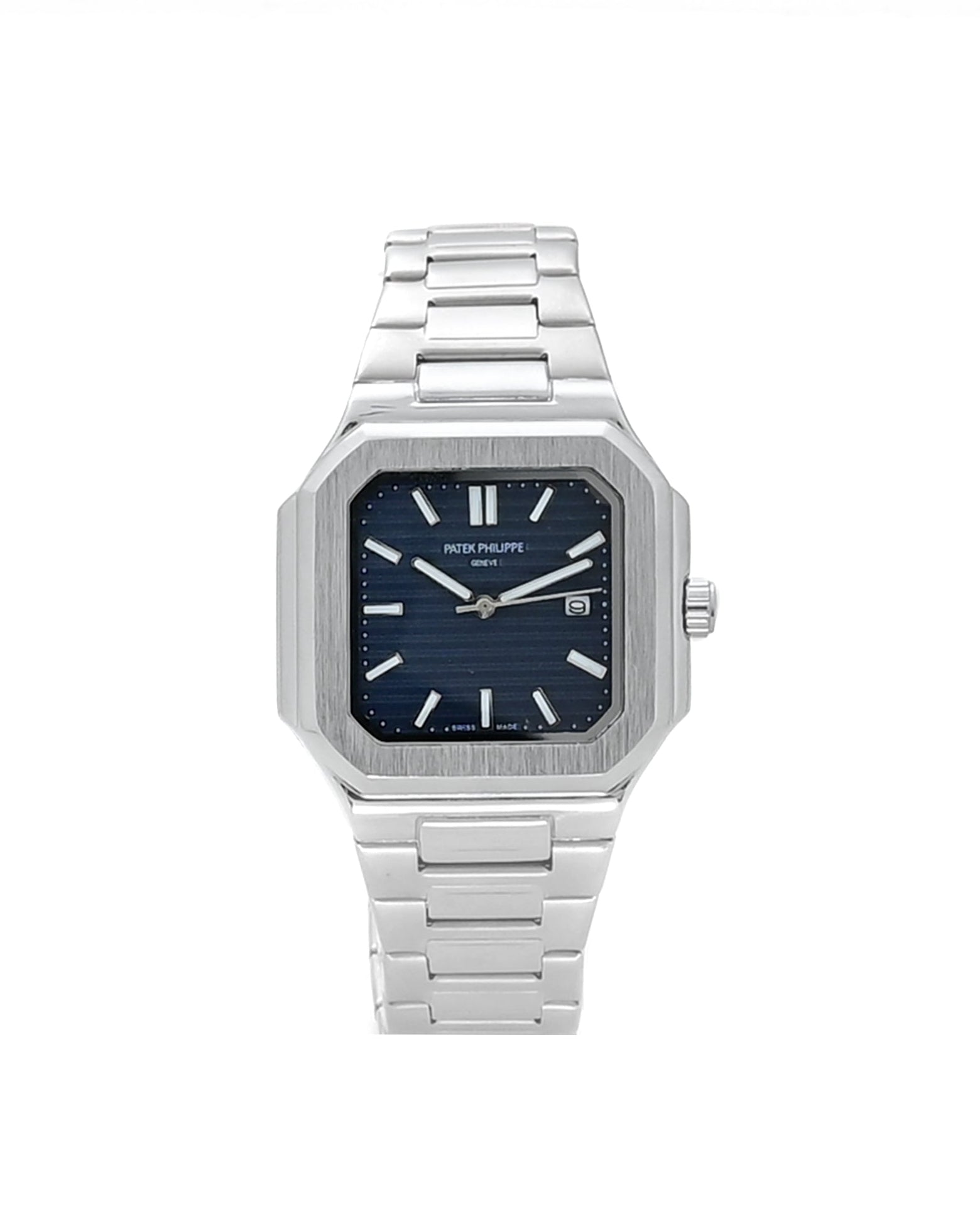 MTL041 - Patek Philippe Stainless Steel Watch – Timeless Elegance for Men