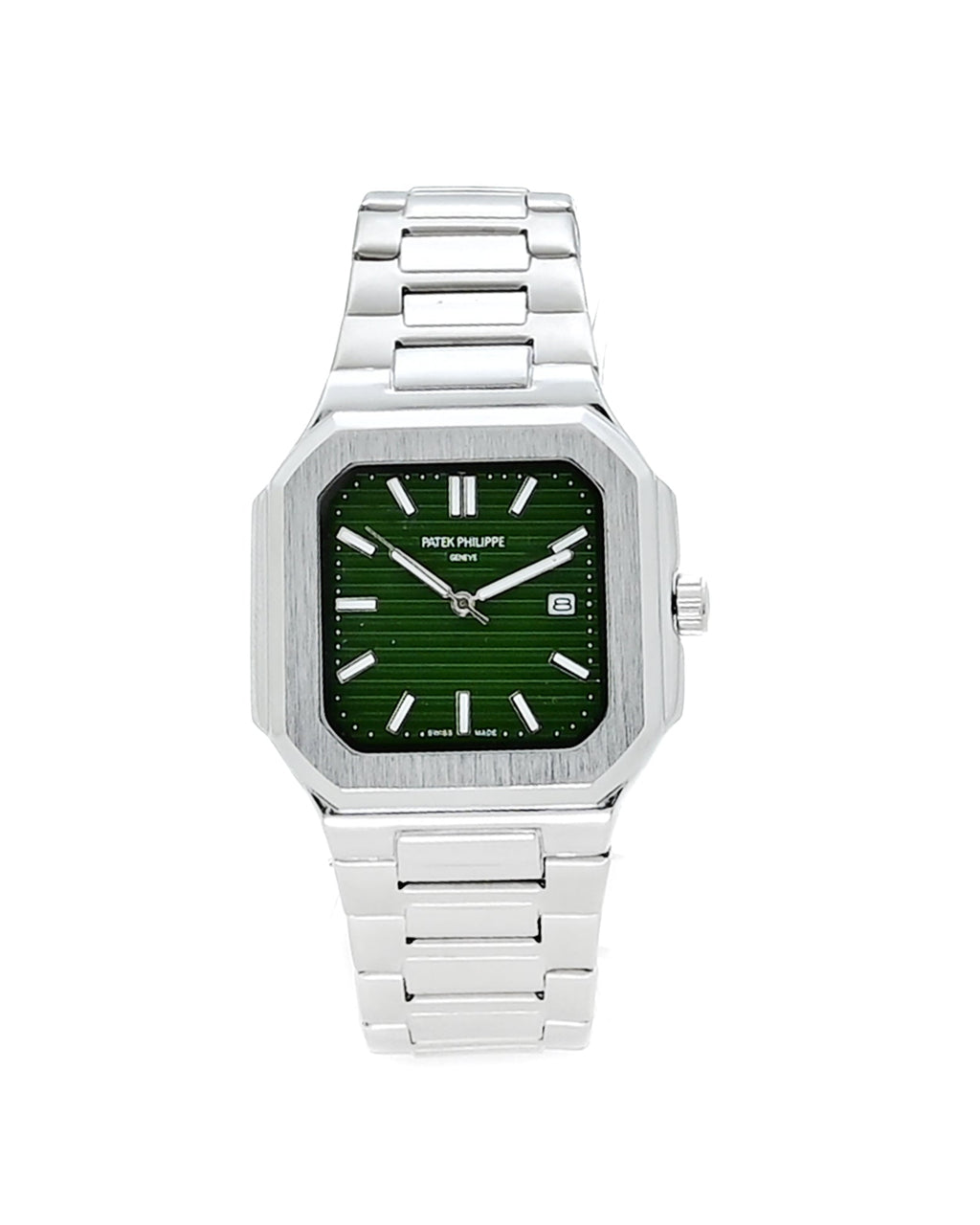 MTL041 - Patek Philippe Stainless Steel Watch – Timeless Elegance for Men