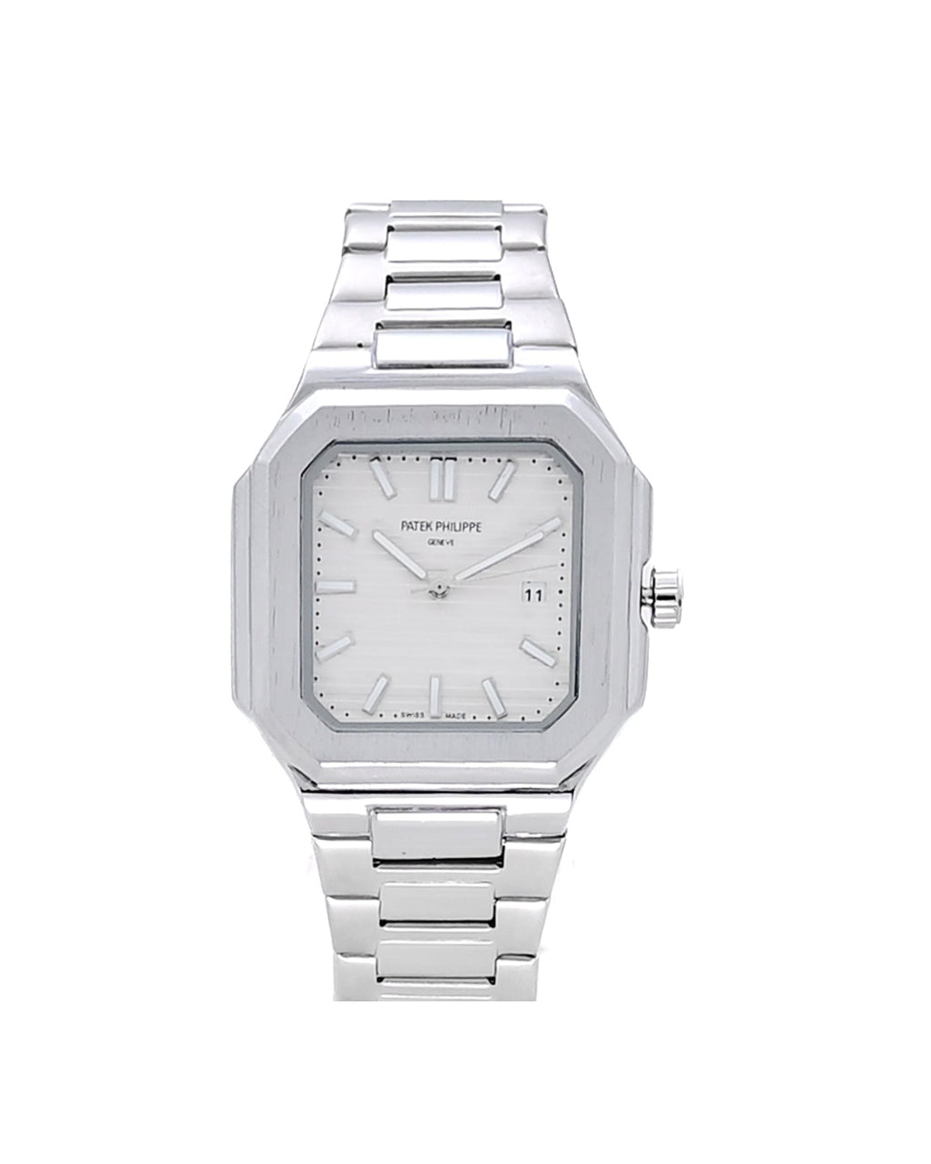 MTL041 - Patek Philippe Stainless Steel Watch – Timeless Elegance for Men