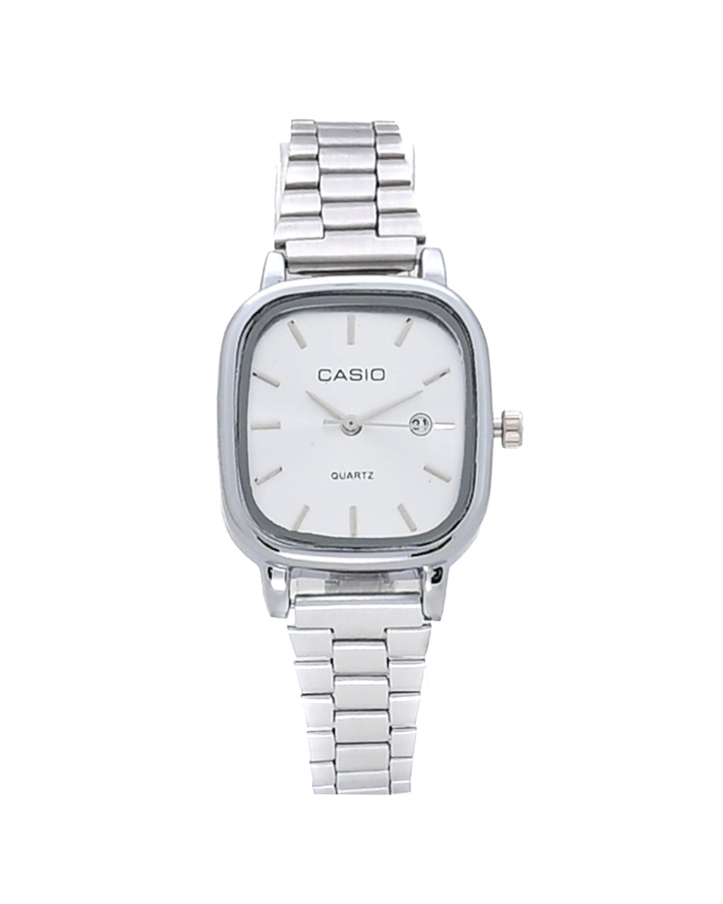 MTL042 - Casio Elegant Steel Watch – Minimal Design for Men