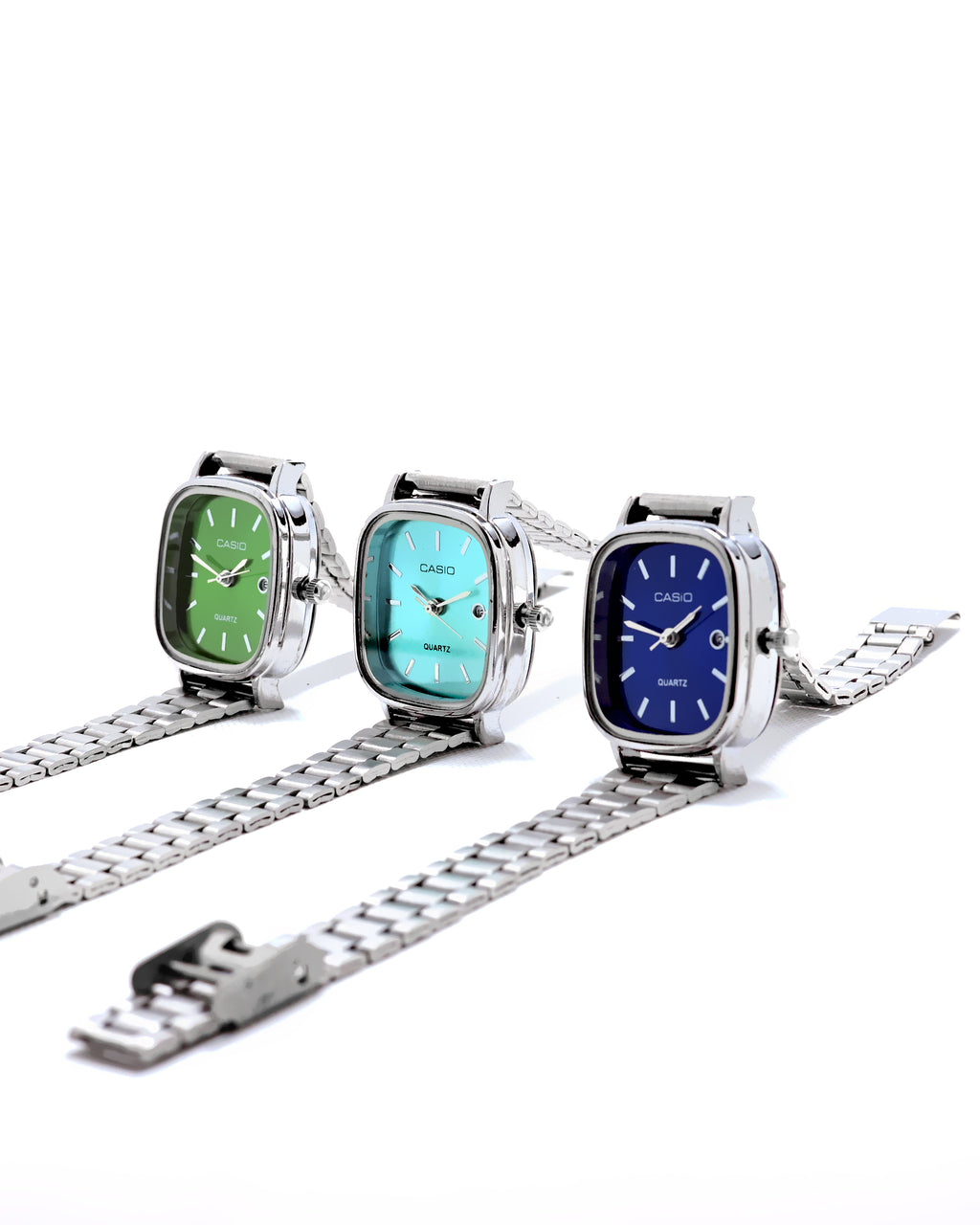 MTL042 - Casio Elegant Steel Watch – Minimal Design for Men