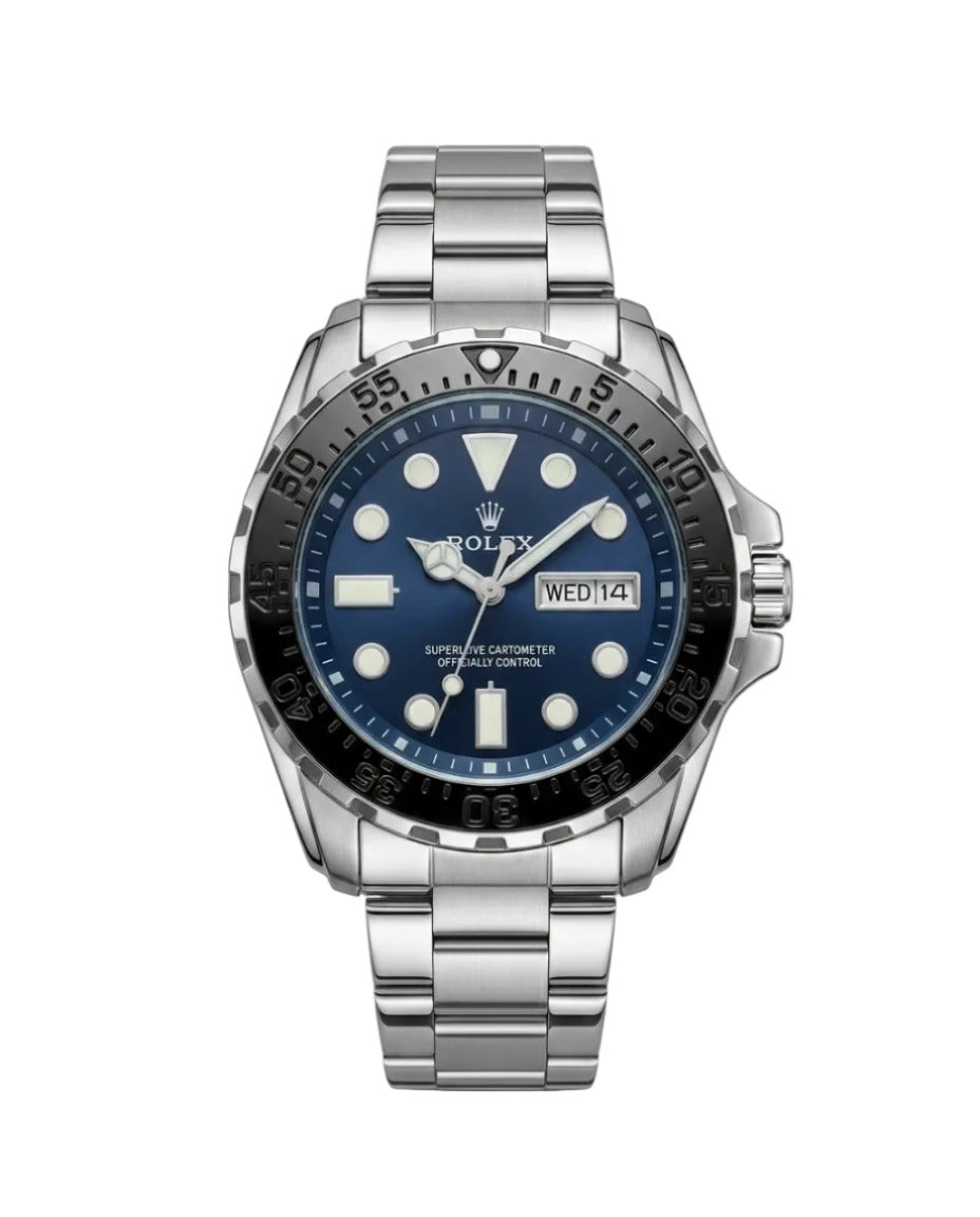 MTL049 - Rolex Luxury Stainless Steel Watch ñ Timeless Elegance & Prestige for Men