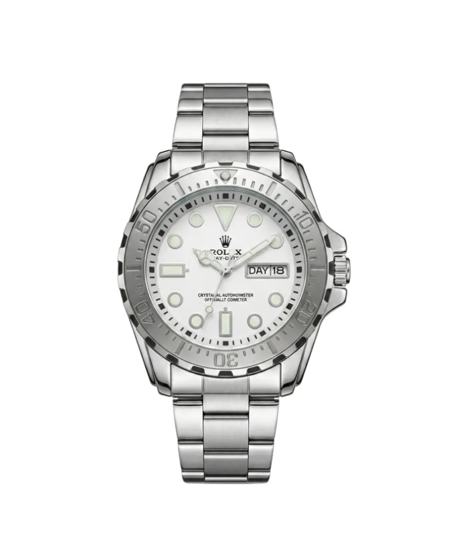 MTL049 - Rolex Luxury Stainless Steel Watch ñ Timeless Elegance & Prestige for Men