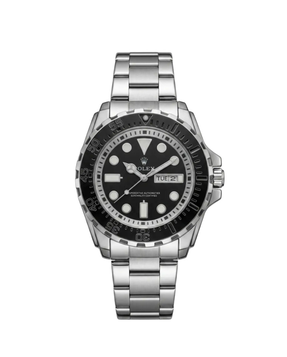 MTL049 - Rolex Luxury Stainless Steel Watch ñ Timeless Elegance & Prestige for Men