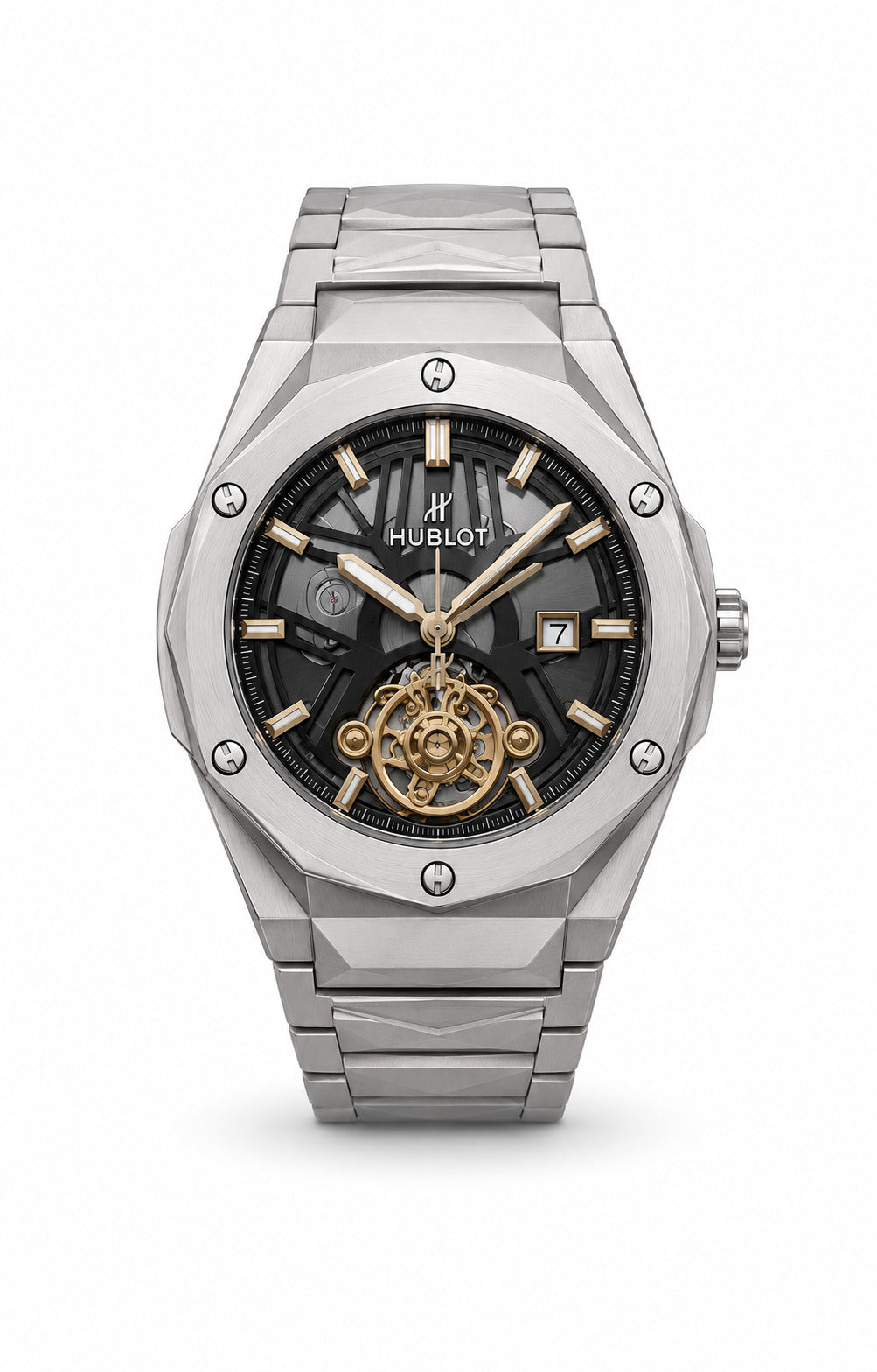 M-MTL070 - Hublot Premium Stainless Steel Watch – Modern Elegance for Men