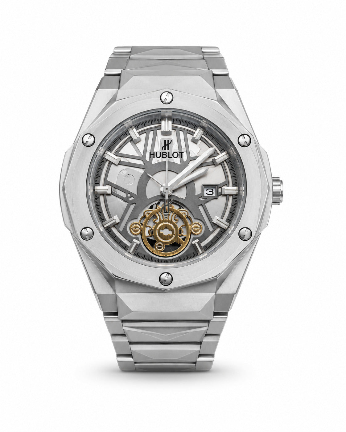 M-MTL070 - Hublot Premium Stainless Steel Watch – Modern Elegance for Men