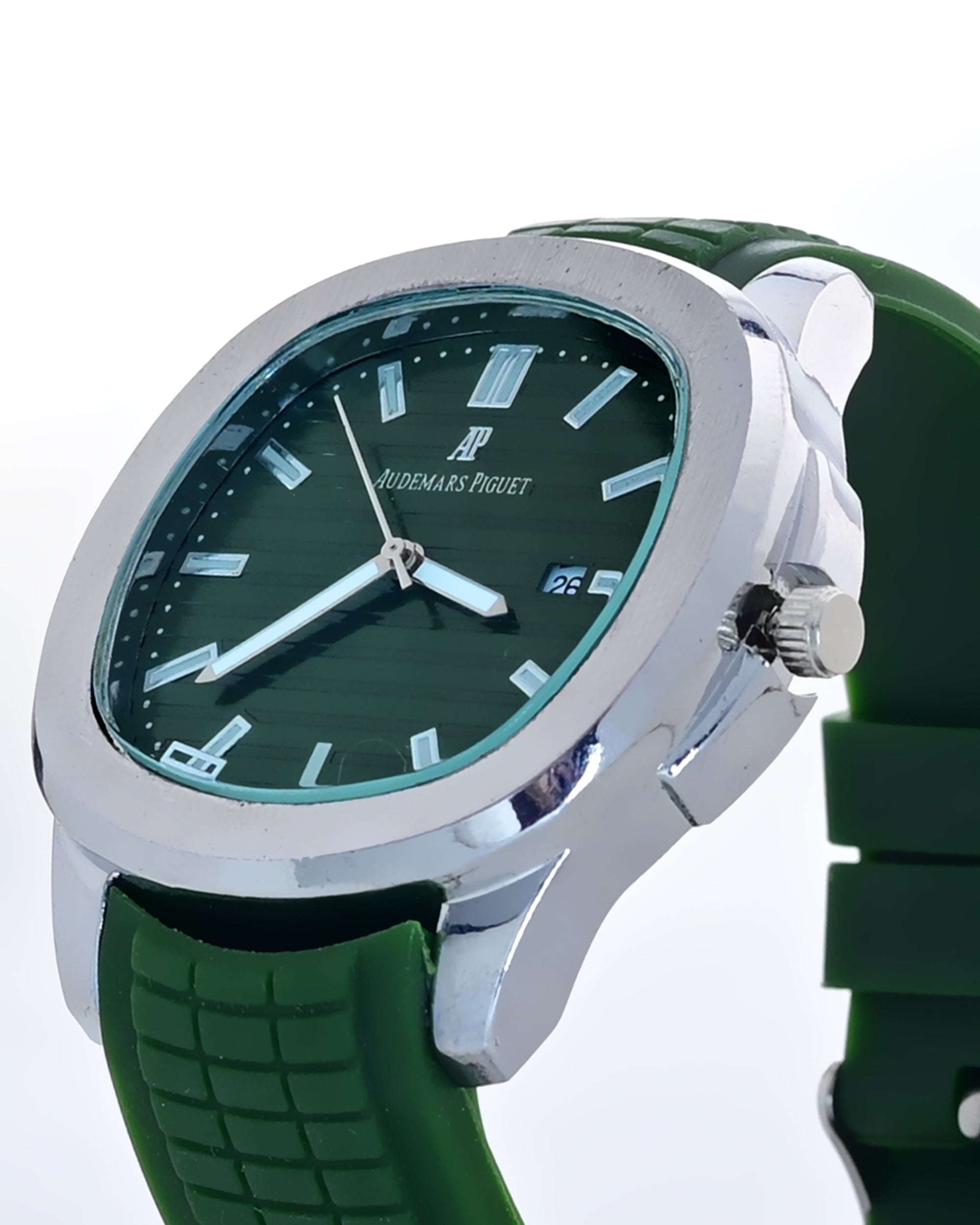RBR007 - Audemars Piguet Luxury Sport Watch – Rubber Strap & Prestige for Men