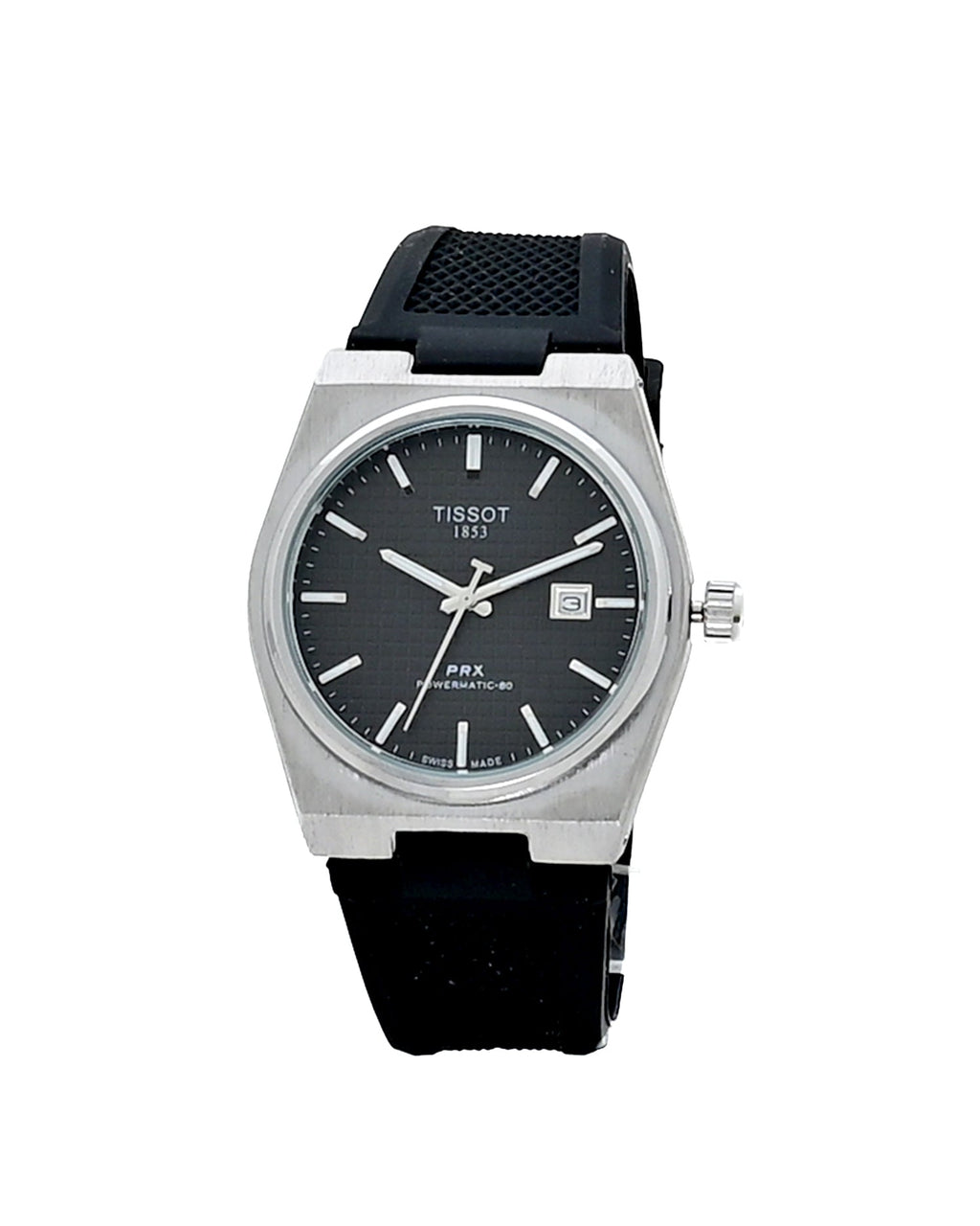 RBR009 - Tissot Luxury Rubber Strap Watch – Sport Performance & Timeless Style for Men