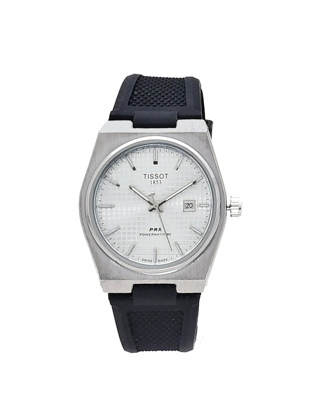 RBR009 - Tissot Luxury Rubber Strap Watch – Sport Performance & Timeless Style for Men