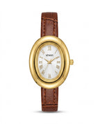 LTH016 - Shein Stylish Leather Strap Watch for Women