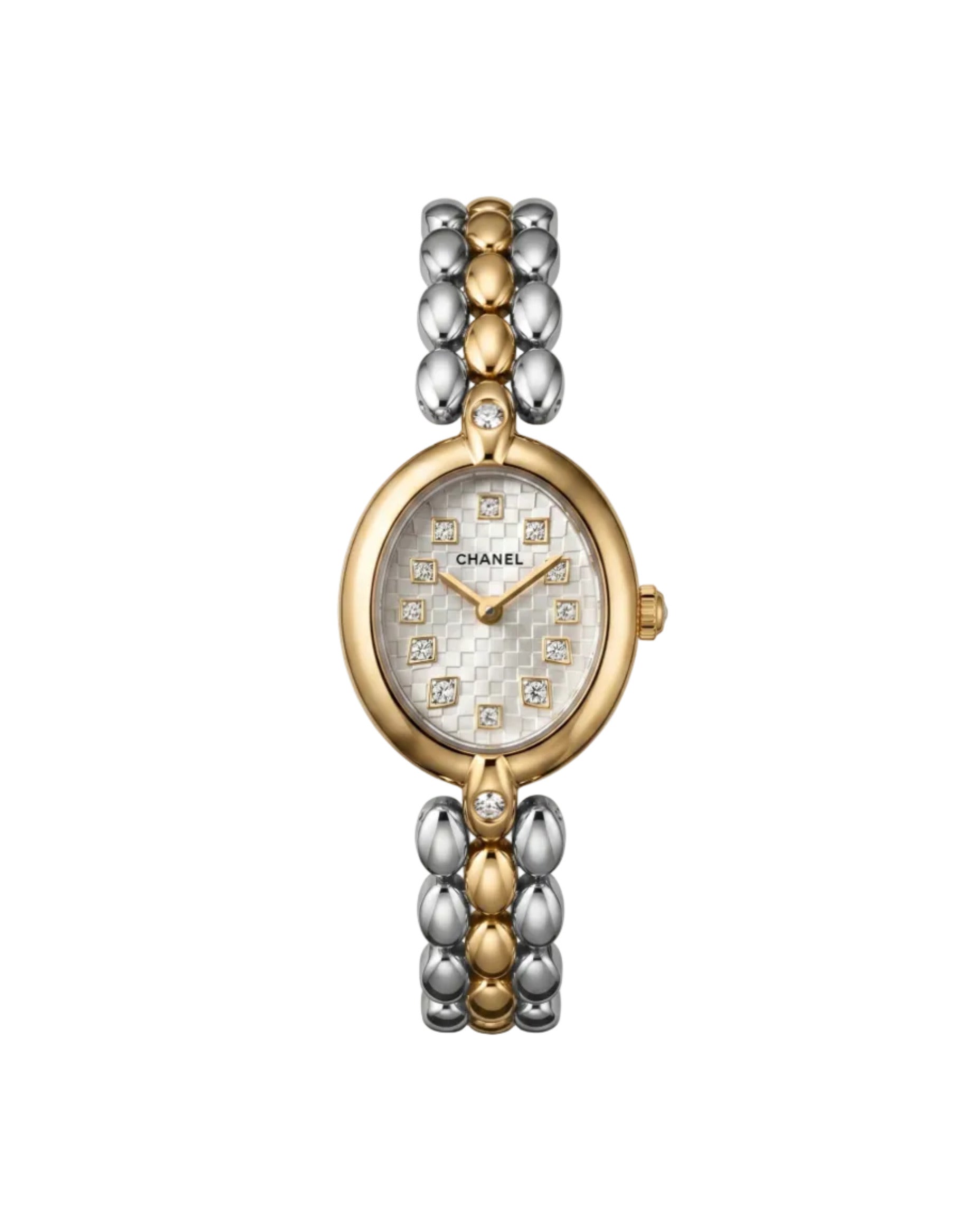 MTL075 - CHANEL Premium Metal Band Watch for Women