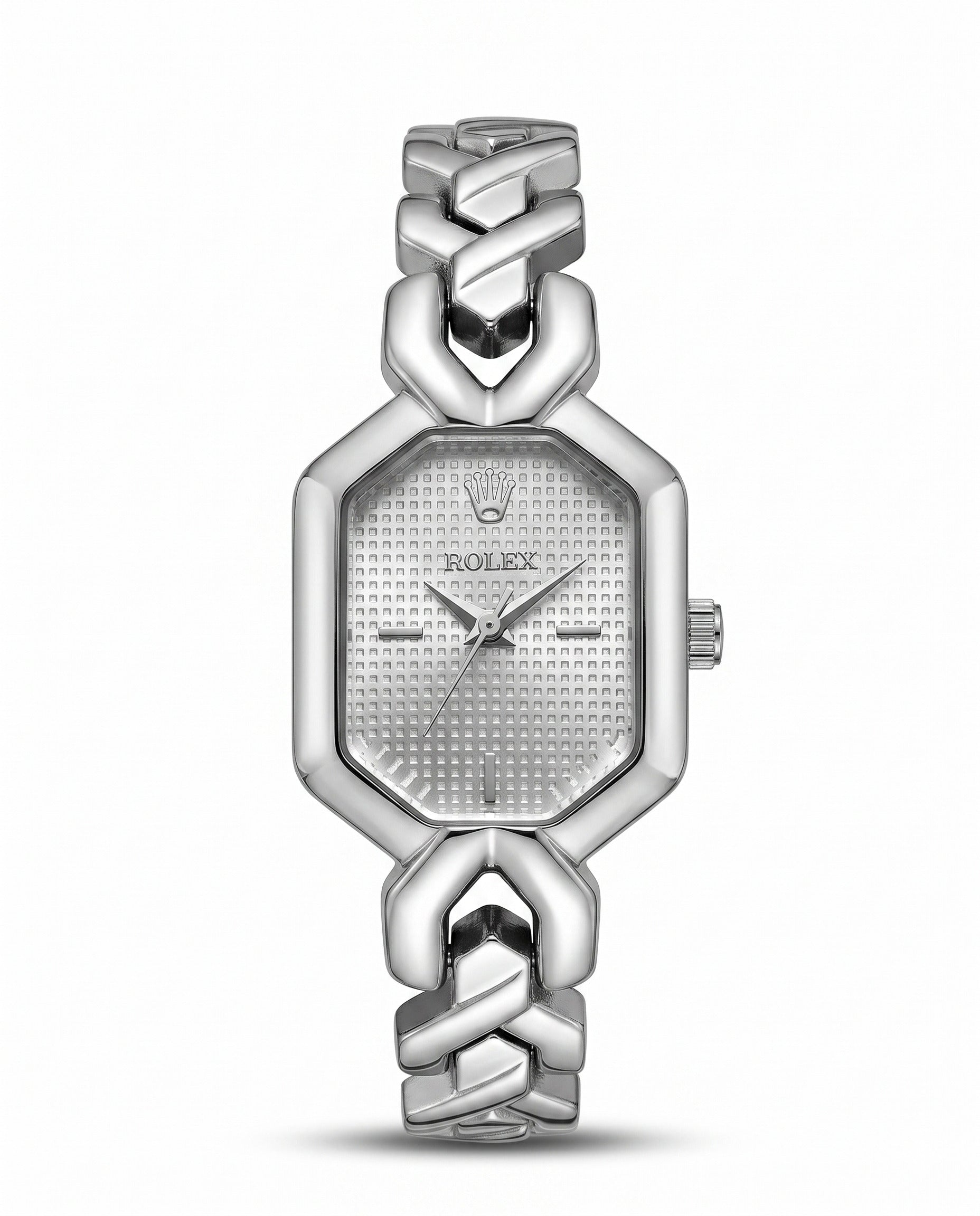 MTL086 - ROLEX Luxury Casual Metal Watch for Women