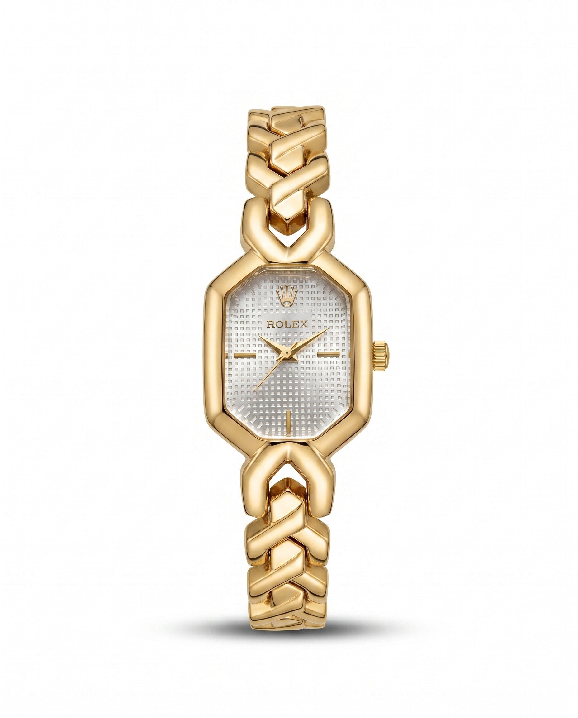 MTL086 - ROLEX Luxury Casual Metal Watch for Women