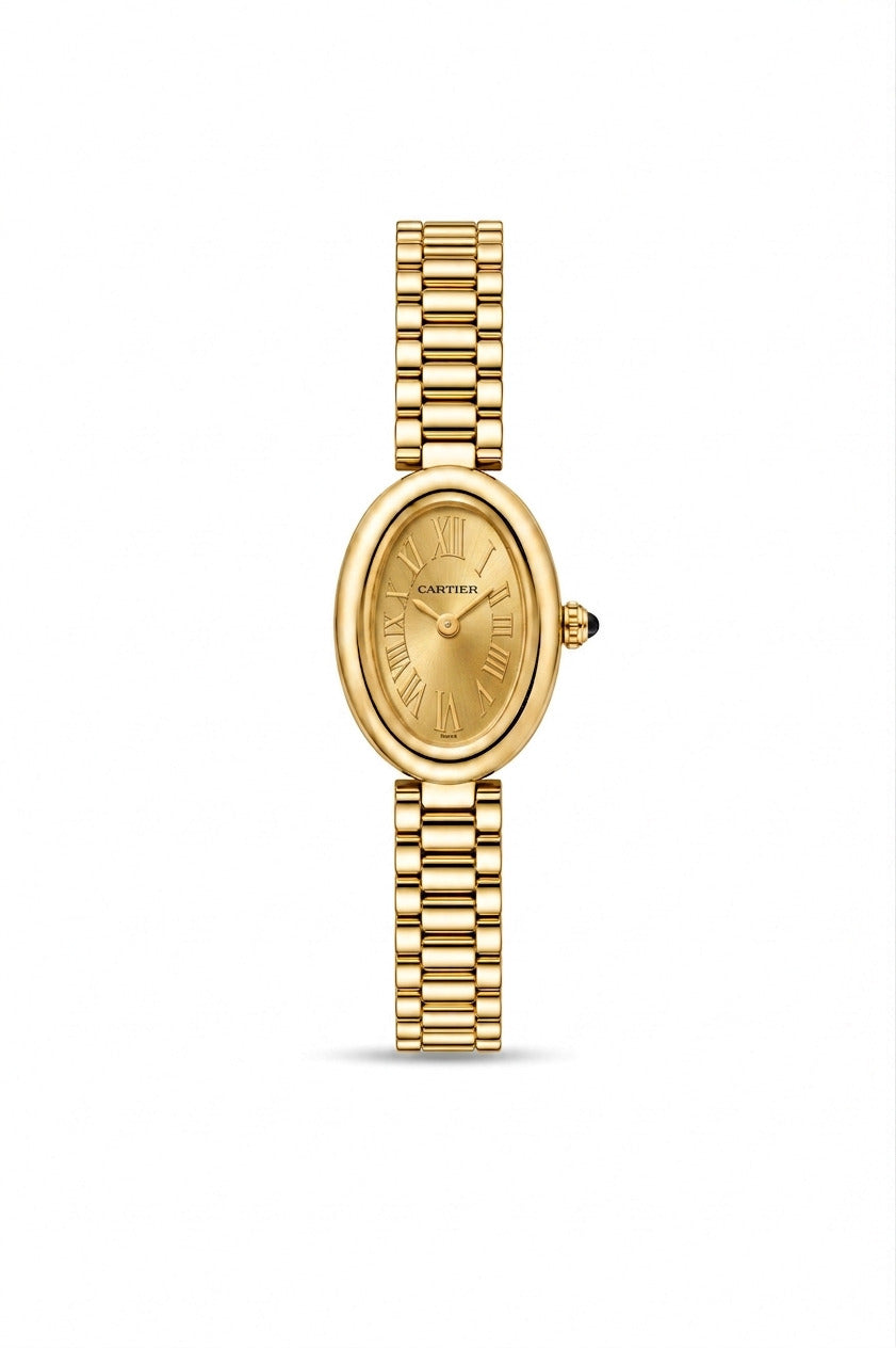 MTL102 - CARTIER Stylish Metal Strap Watch for Women