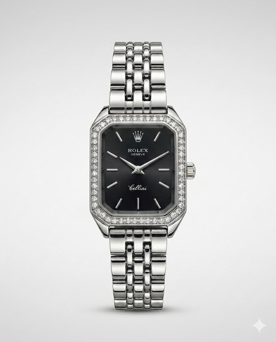 MTL110 - ROLEX Classic Stainless Steel Watch for Women