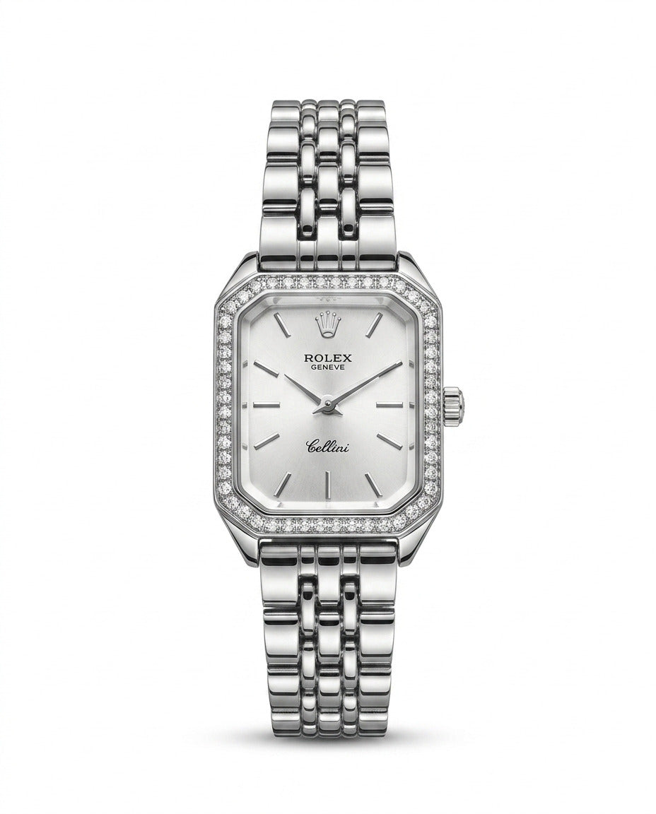 MTL110 - ROLEX Classic Stainless Steel Watch for Women