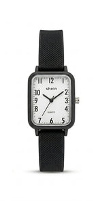 RBR001 - Shein Fashion Tiger Pattern Quartz Rubber Wristwatch For Women
