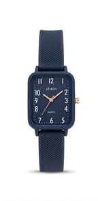 RBR001 - Shein Fashion Tiger Pattern Quartz Rubber Wristwatch For Women