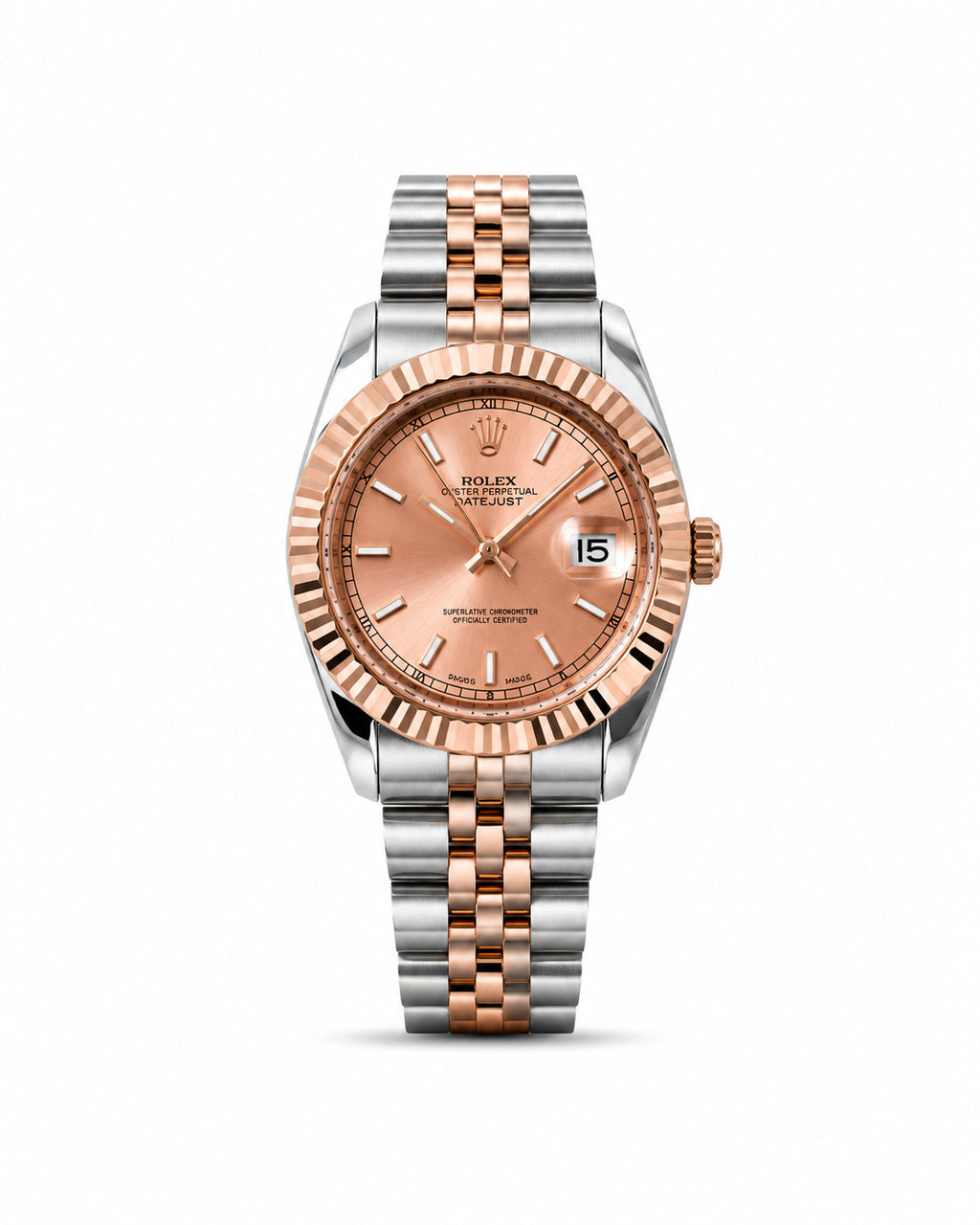 MTL116 - ROLEX Classic Stainless Steel Watch for Women