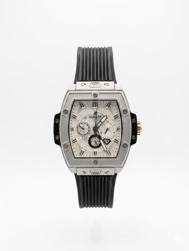 RBR012 - Hublot Classic Fusion Tiger Pattern Rubber Watch For Men