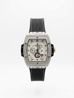RBR012 - Hublot Classic Fusion Tiger Pattern Rubber Watch For Men