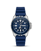 RBR016 - Rolex Luxury Tiger Print Sport Rubber Watch For Men
