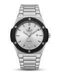 MTL053 - Hublot Premium Stainless Steel Watch ñ Modern Elegance for Men