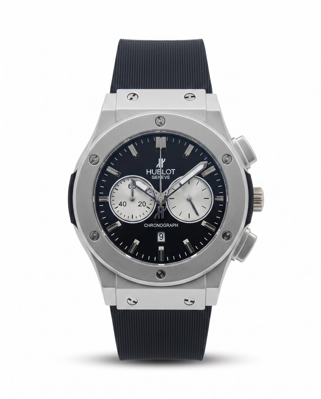 RBR013 - Hublot Classic Fusion Tiger Pattern Rubber Watch For Men