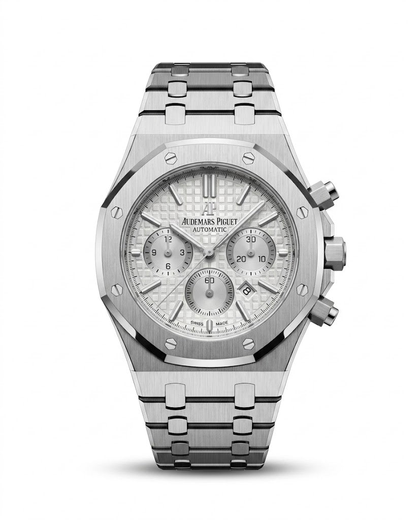 MTL058 - Audemars Piguet Luxury Steel Watch ñ Simple & Sophisticated for Men