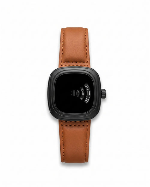 LTH007 - SEVENFRIDAY LEATHER ANALOG WATCH FOR MEN