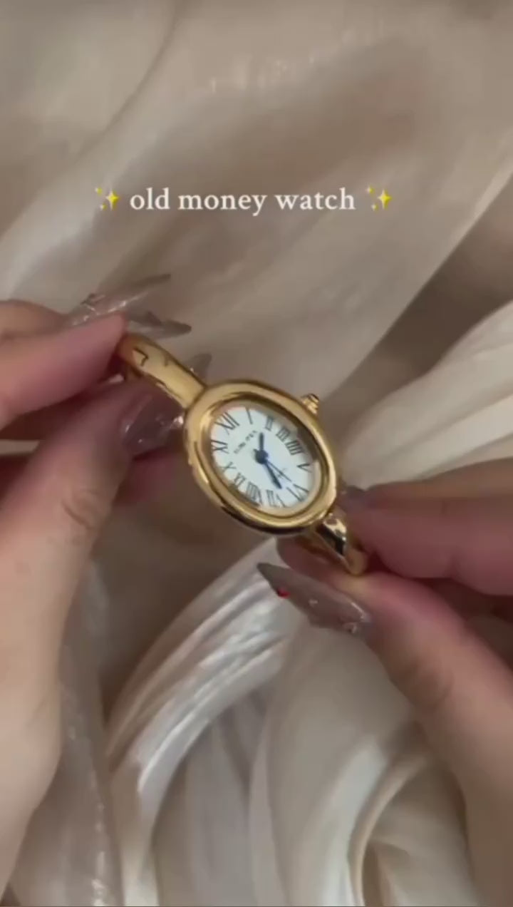 MTL090 - CARTIER Stylish Metal Strap Watch for Women