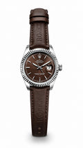 M-LTH039 - Rolex Leather Strap Watch  Refined Luxury for Men