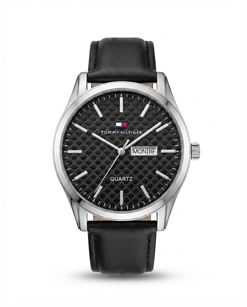M-LTH045 - Tommy Hilfiger Leather Watch Luxury Elegant Design For Men