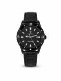 M-LTH050 - Rolex Leather Strap Watch  Refined Luxury for Men