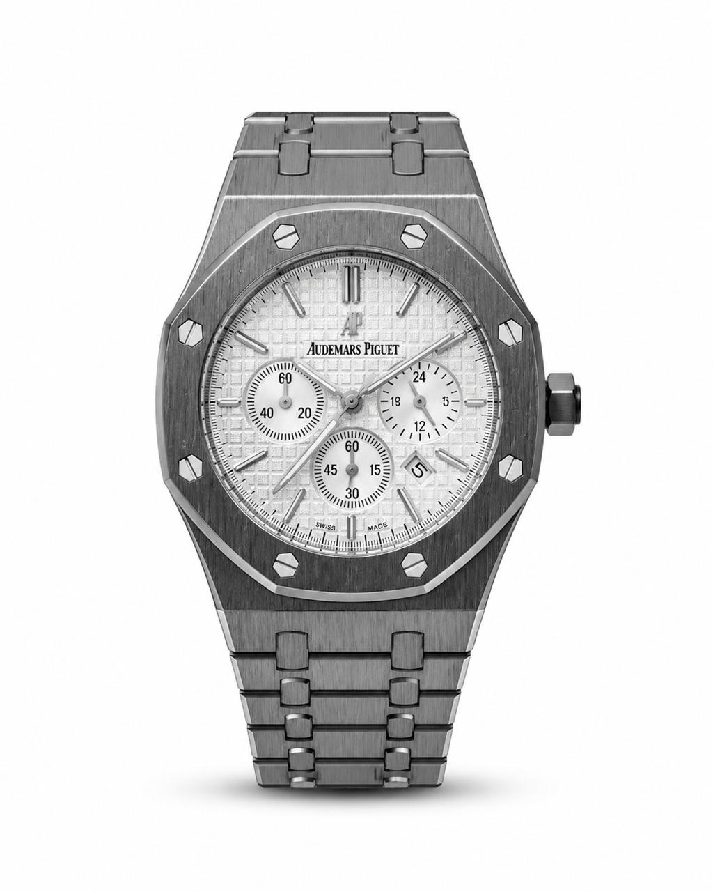 M-MTL059 - Audemars Piguet Luxury Steel Watch ñ Simple & Sophisticated for Men