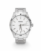 M-MTL065 - FOSSIL Premium Stainless Steel Watch ñ Modern Elegance for Men