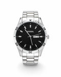 M-MTL065 - FOSSIL Premium Stainless Steel Watch ñ Modern Elegance for Men