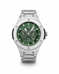 M-MTL069 - Hublot Premium Stainless Steel Watch – Modern Elegance for Men