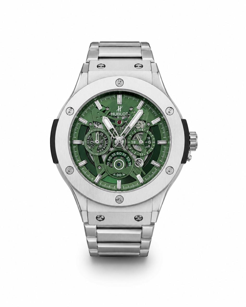 M-MTL069 - Hublot Premium Stainless Steel Watch – Modern Elegance for Men